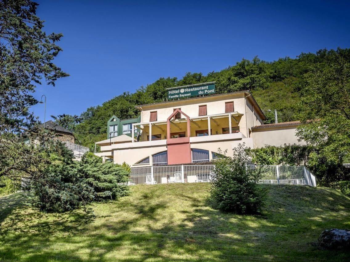 Logis Hotel Restaurant Du Pont Ambialet Exteriör bild