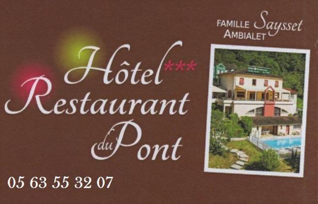 Logis Hotel Restaurant Du Pont Ambialet Exteriör bild